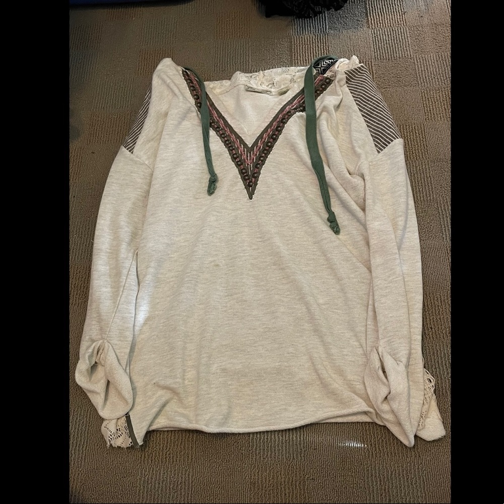 Gimmicks BKE Patterned Light Hooded Longsleeve